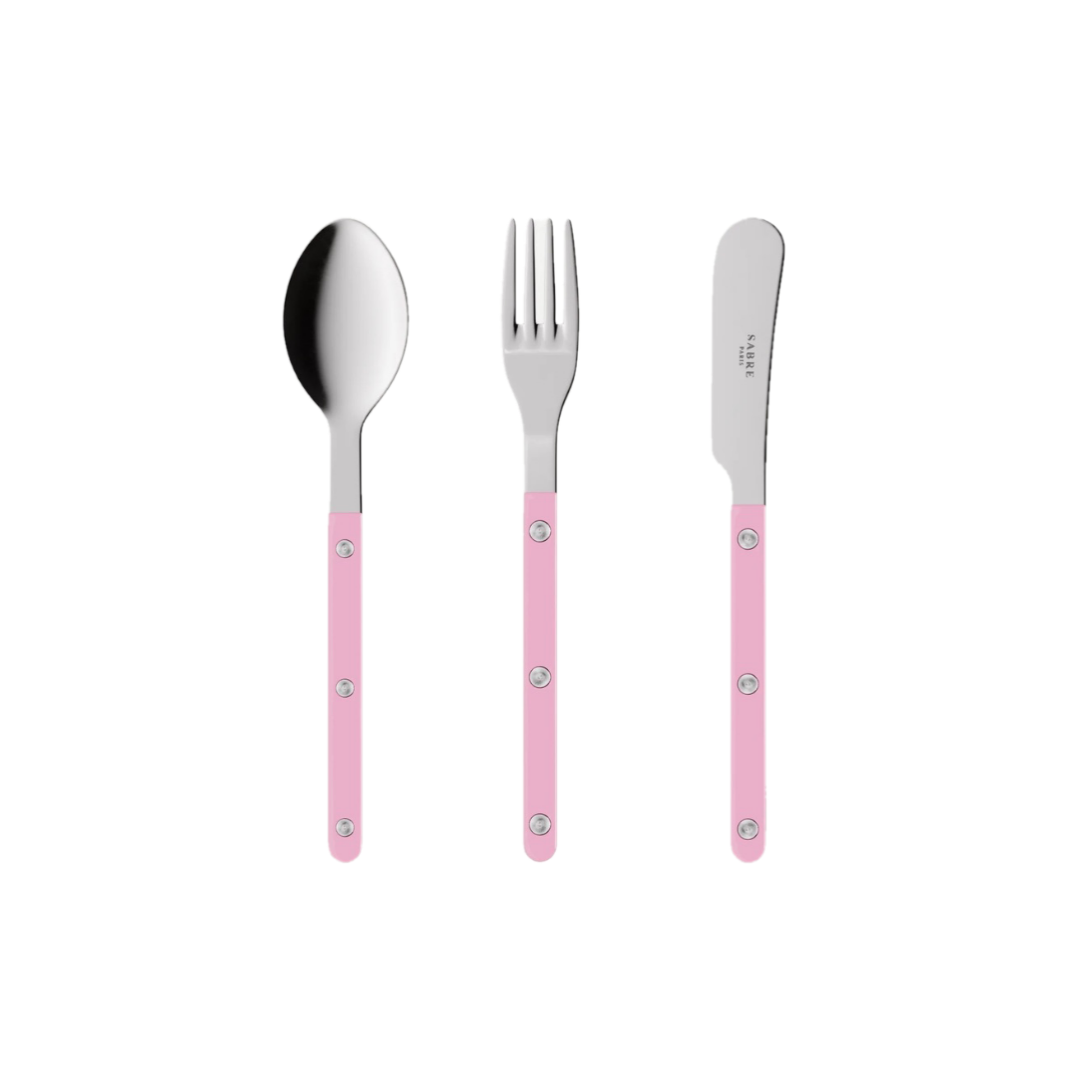 Sabre Bistrot Shiny Cutlery - Pink