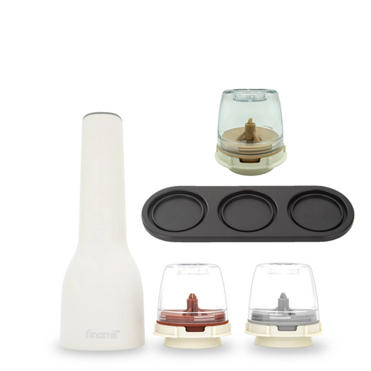 [NEW]FinaMill 2 Grinder Bundle Set - Starter Pack+Sesame Pod+Tray