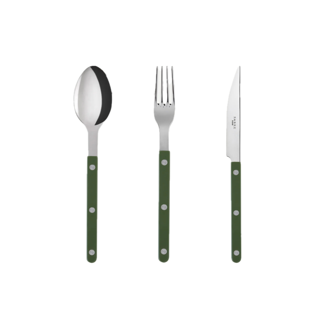 Sabre Paris Bistrot Shiny Cutlery Set (6 colors) - ménage