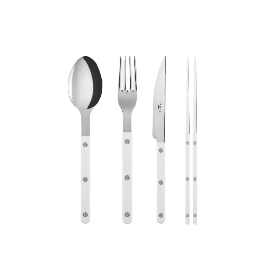 Sabre Paris Bistrot Shiny Cutlery Set (6 colors) - ménage