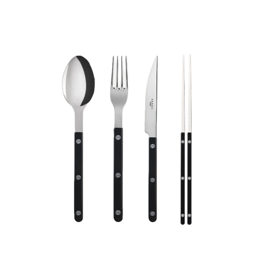 Sabre Paris Bistrot Shiny Cutlery Set (6 colors) - ménage