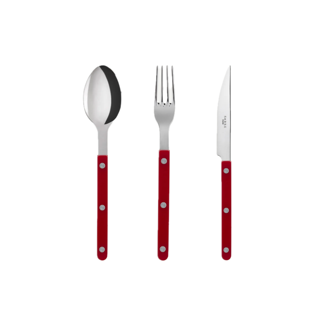 Sabre Paris Bistrot Shiny Cutlery Set (6 colors) - ménage