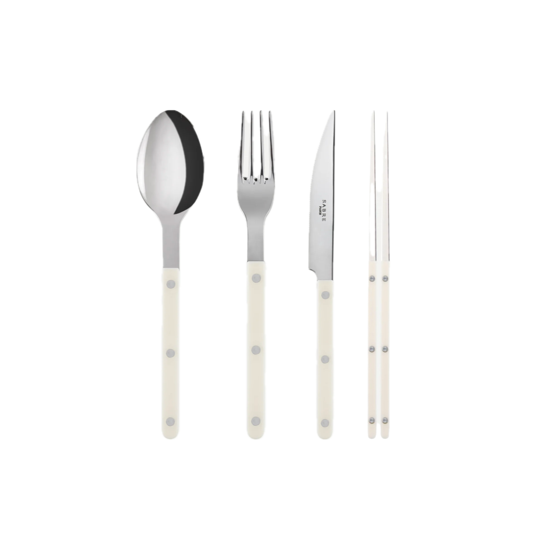 Sabre Paris Bistrot Shiny Cutlery Set (6 colors) - ménage