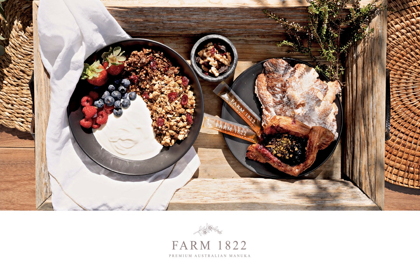 Farm1822 Manuka Honey Stick (MGO550+/UMF 16+) 100satchel + 30satchel