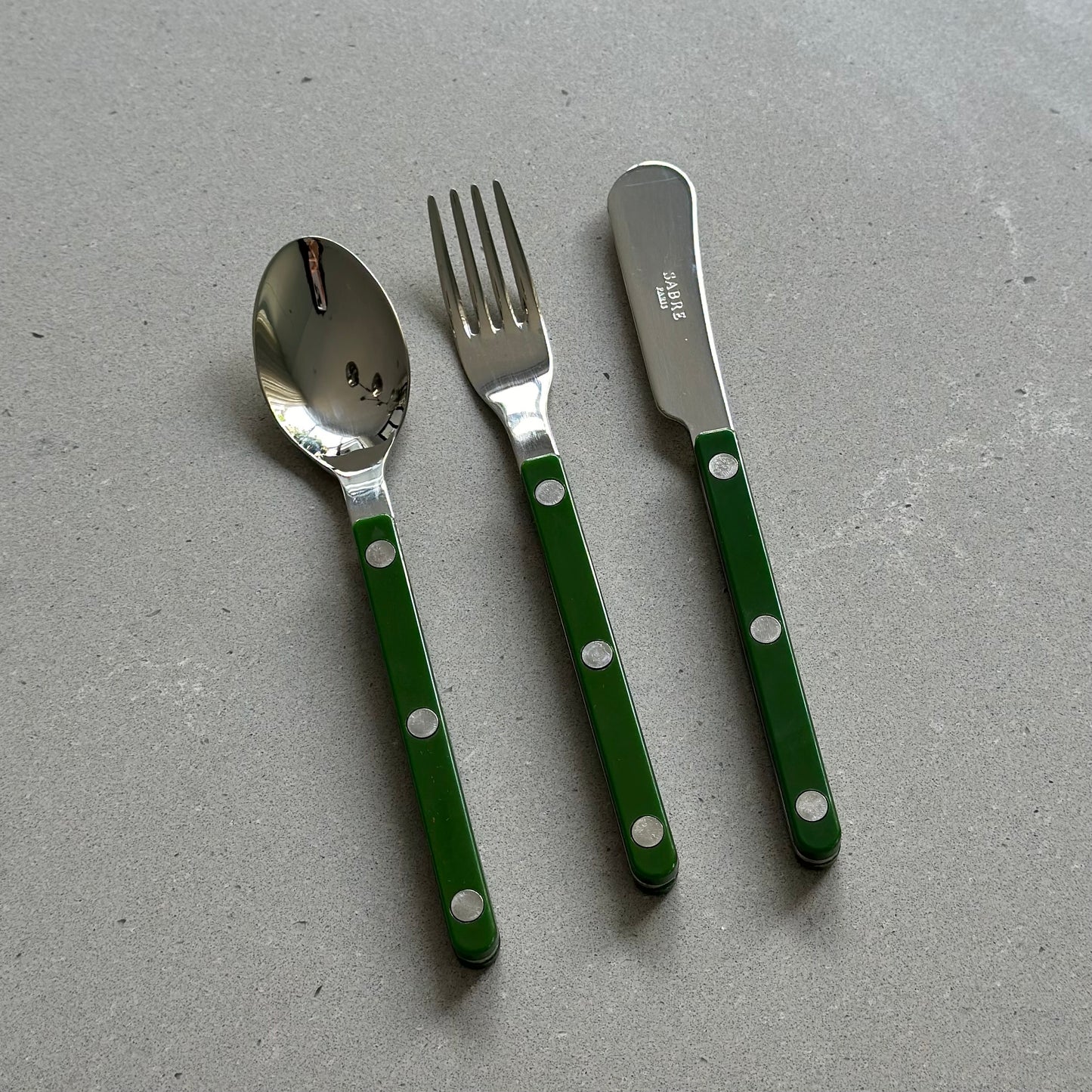 Sabre Paris Bistrot Shiny Cutlery Set (6 colors) - ménage
