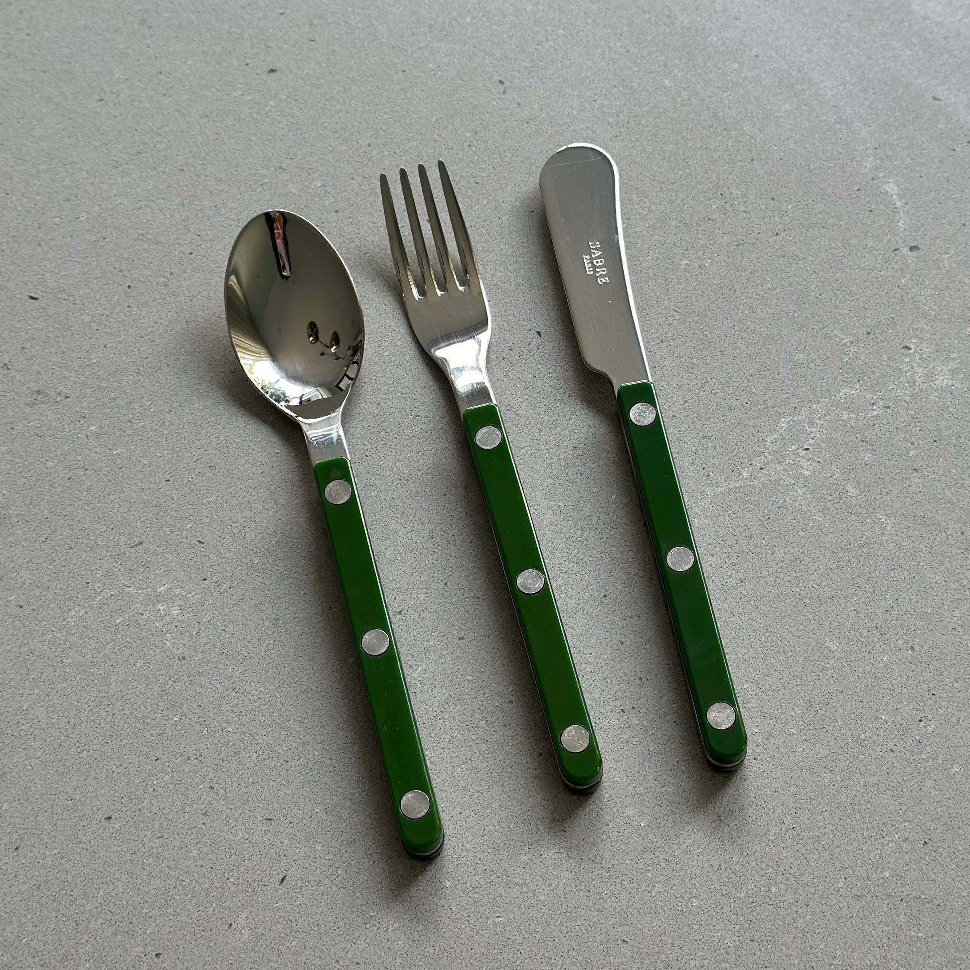 Sabre Paris Bistrot Shiny Cutlery Set (6 colors) - ménage