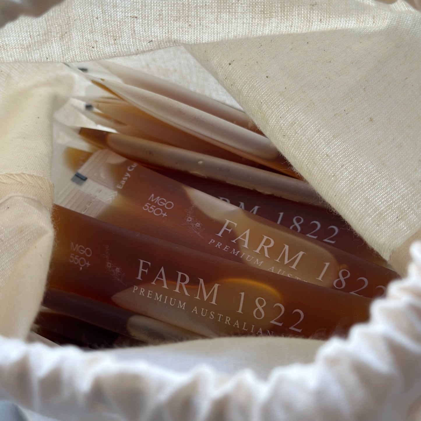 Farm1822 Manuka Honey Stick (MGO550+/UMF 16+) 100satchel + 30satchel