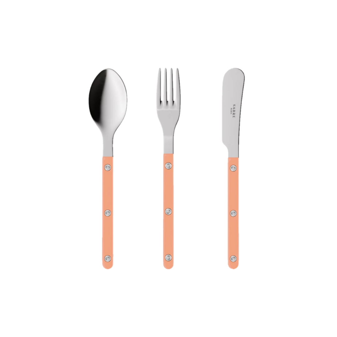 Sabre Bistrot Shiny Cutlery - Nude Pink