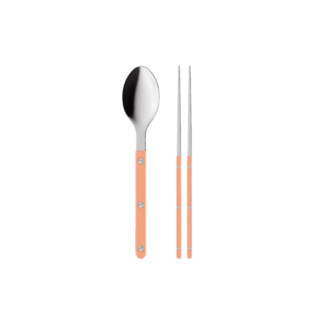 Sabre Bistrot Shiny Cutlery - Nude Pink