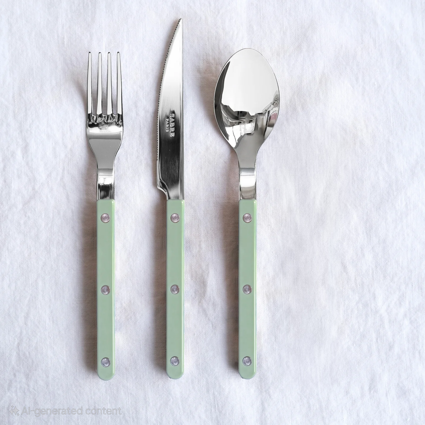 Sabre Bistrot Shiny Cutlery - Asparagus